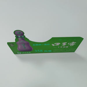Soporte de exhibición promocional de escritorio de PVC personalizado OEM ODM para mostrador de tienda minorista, letrero de exhibición de productos publicitarios de China - Product Image 2
