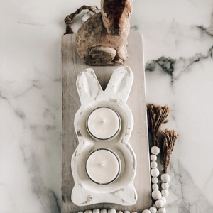 Handcrafted Acacia Wooden Bunny <b>Dough</b> <b>Bowl</b> Easter Bunny Candle Holder Wholesales From Vietnam - Product Image 3