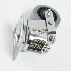 3 4 5 Zoll stoß dämpfende Lenk rolle mit Bremse für Präzisionsinstrument-Lenkrad - Product Image 4