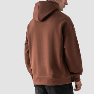 Sudadera Holgada de Moda para Hombre, Sudadera con Capucha de Primera Calidad, Logotipo Personalizado Impreso, Color Sólido, Mezcla de Algodón, 2026 - Product Image 6