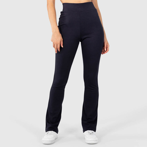 Hot Selling Ladies Workout <b>Leggings</b> Wide-legged Yoga Pants Gym Breathable High Waist Flared <b>Leggings</b> <b>for</b> Wome - Product Image 1