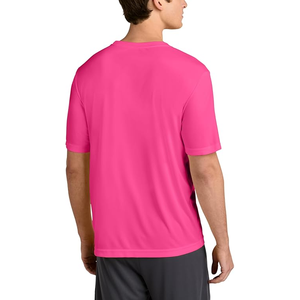 <b>Men's</b> <b>Short</b> <b>Sleeve</b> Shirt Quick-Dry Performance Shirts Regular-fit Tennis Shirt Microfiber Best Quality Fitted <b>Men's</b> T-Shirt - Product Image 2