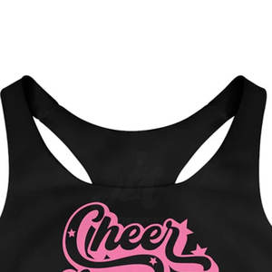 Nouvelle arrivée : soutien-gorge de sport pour cheerleading, design athlétique, pour entraînement, fitness et usage actif. - Product Image 3