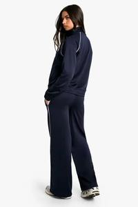 Pantalones Anchos de Lona de Algodón para Mujer, Cintura Alta, Corte Holgado, Impermeables para Invierno, Ecológicos - Product Image 3