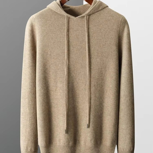 Nouveau automne hiver hommes 100% coton pull à capuche pull à capuche grande taille haute qualité respirant Anti-rides décontracté - Product Image 1