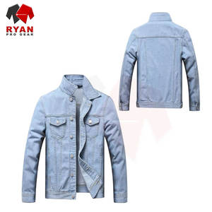 Chaqueta Vaquera Personalizada para Hombre, OEM ODM, Calidad Premium, Estilo con Botones, Ropa Casual, Venta al por Mayor de Fábrica - Product Image 1