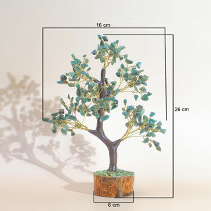 Árboles de Cristal de Aventurina Verde Ecológicos de Primera Calidad al por Mayor, Modernos y Elegantes para Decoración del Hogar y la Oficina - Product Image 2