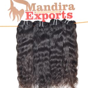 Extensions de cheveux humains à cuticule alignée temple vietnamien Fournisseur de boules noires ondulées vierges non traitées - Product Image 4