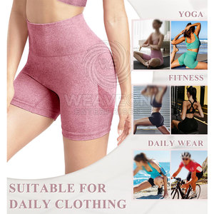 Shorts Transpirables de Cintura Alta con Efecto Levanta Glúteos para Mujer, para Yoga, Ejercicio, Correr, Uso Diario y Fitness - Product Image 4