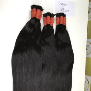 Natural Black Hair Super Double BULK Bundles Highest quality Top grade from Wholesale supplier Unprocessed Hair Top Selling