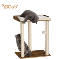 Meuble pour animaux de compagnie en bois écologique de haute qualité, griffoir pour chat, arbre à chat moderne de luxe, maison pour chat en carton – Fabricant