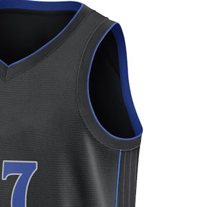 Maillot de basket-ball personnalisable de haute qualité en tissu de maille GSM 180 pour l'équipe la plus vendue maillot de basket-ball - Product Image 4
