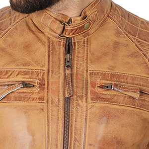 <b>Men</b> Fashion <b>Jackets</b> Wholesale Winter Leather <b>Jacket</b> Warm <b>Jacket</b> For <b>Men</b> - Product Image 6