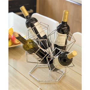 Latest Modern Table Top Wine Rack Holder High Selling Quality Wine Rack Holder Elegant for Home Hotel <b>Bars</b> Usage in Wholesale - Product Image 6