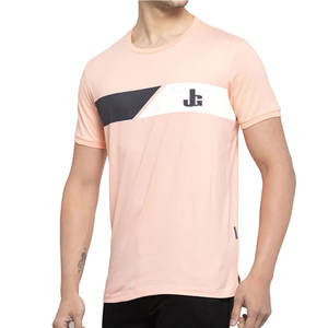 Style personnalisé décontracté uni à manches courtes tricoté 100% coton respirant écologique grande taille hommes T-Shirts - Product Image 2