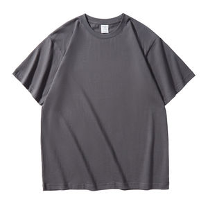 Vente en gros T-shirt tricoté numérique léger à séchage rapide unisexe 100% coton à manches courtes avec logo imprimé personnalisé pour hommes 220 grammes vierge - Product Image 5