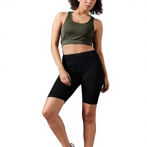 Women Fitness Yoga Set 2 Piece Gym Workout Outfit Tank Top <b>Shorts</b> Quick Dry Breathable Stretch Sportswear Clothing OEM Services - Product Image 1