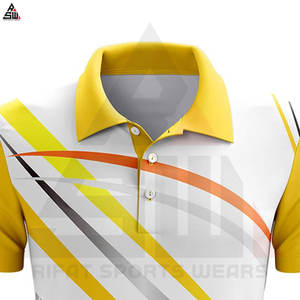 Camisetas con cuello de polo de línea para hombre con logotipo, camisetas de algodón de talla grande para hombre, camisetas polo para hombre, polos de sublimación - Product Image 2