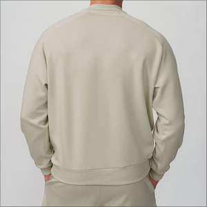 Novedad: Sudadera con capucha para hombre, de corte regular, 100% algodón polar grueso, con cremallera y logotipo personalizado bordado, ecológica, para otoño/invierno. - Product Image 3