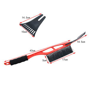 Kính chắn gió tuyết bàn chải đa chức năng xẻng với <span class=keywords><strong>Ice</strong></span> <span class=keywords><strong>scraper</strong></span> dài đạt xử lý xe van xe tải - Product Image 6