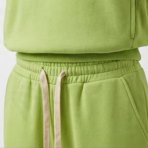 Stylish <b>Womens</b> Pure Cotton Fleece Tracksuits Customizable Logo Label High Quality Ladies Sets Premium Soft <b>Warm</b> Gym Sportswear - Product Image 5