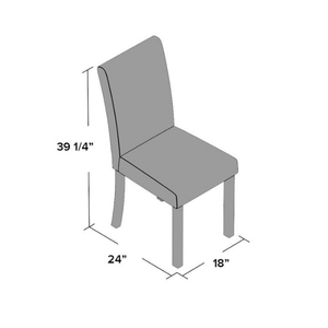 Silla de comedor con respaldo alto de madera de teca de la mejor colección, tela sólida, diseños modernos y sencillos para el hogar, oficina, hoteles, apartamentos, villas - Product Image 5