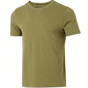 T-shirts doux en coton surdimensionné pour hommes avec logo personnalisé Impression personnalisée Broderie et étiquette de marque - Product Image 1