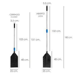 พลั่วอลูมิเนียมแบบยืดหดได้ 180 ซม. สำหรับใช้ในครัวเรือน - Product Image 3