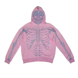 Nouveau stock Sweats à capuche confortables avec strass Taille adulte quantité minimale de commande basse Sweats à capuche avec strass à vendre - Product Image 1