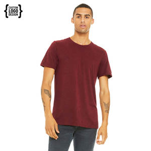 Bella <b>Canvas</b> Men's CVC Crew XL Regular Fit <b>Round</b> Neck Short Sleeve T-Shirt Breathable - Product Image 4