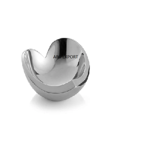 Cuenco de comida pulido con espejo de diseño Simple, venta al por mayor, mesa de boda y Resort, cuenco decorativo para servir comida, suministro del fabricante - Product Image 1