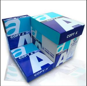 Copia láser A4 papel 80gsm precio de fábrica/doble tamaño A4 papel precio barato al por mayor pulpa de madera doble A papel de impresión - Product Image 5