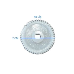 Pièces de rechange compatibles pour rétroviseur latéral pliable, engrenage à 48 dents pour anciens modèles - Product Image 3