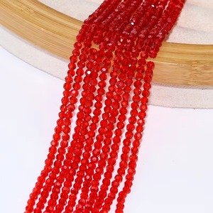 Cuentas sueltas de precio barato de fábrica Natural de alta calidad, cuentas de neumático de cristal facetado, cuentas de vidrio Rondelle para la fabricación de joyas - Product Image 3