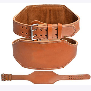 <b>Weight</b> Lifting Belts Cheap Priced Brown Leather Gym Wear Belts Wholesale Price With Custom Logo Printings - Product Image 1