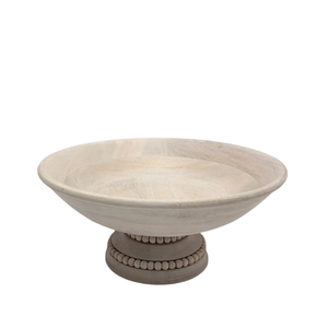 Bol redondo con Mango de madera para decoración de restaurantes y hoteles, tazón de pedicura con Base de Color Natural - Product Image 2