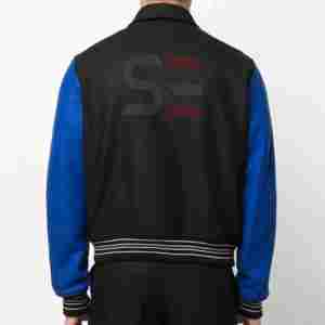 Meilleures ventes Vestes d'université pour hommes Logo professionnel imprimé Qualité fine Conception unique pour vestes d'université pour hommes - Product Image 5