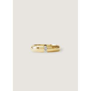 Kinn Theresa Marquise Diamond Engagement <b>Ring</b> 14k Solid Gold 0.1ctw - Product Image 1