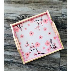 Bandeja grande para servir alimentos Bandejas MDF más vendidas Bandejas de esmalte alto impresas de diseño personalizado de la mejor calidad hechas en la India - Product Image 4