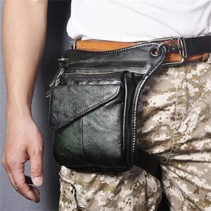 Custom Genuine Leather Vintage Unisex Large Waist <b>Bag</b> Crossbody <b>Sling</b> <b>Waterproof</b> Portable Easy Carry Golden Weather Company - Product Image 5