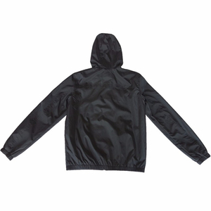 Veste coupe-vent en nylon vert olive pour hommes bon marché de qualité supérieure personnalisée en gros - Product Image 4