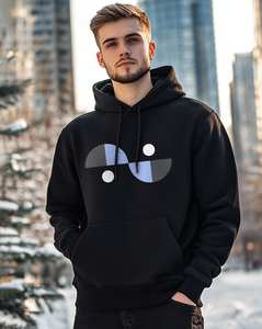 Sweat à capuche surdimensionné 100% coton pour hommes avec logo personnalisé Sweat-shirt thermique à l'usine-Prix pour l'hiver OEM disponible - Product Image 4