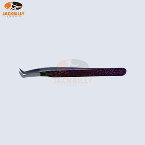 แหนบสำหรับต่อขนตาพร้อมปลายเส้นใยสแตนเลสขนตาโลโก้ตามสั่ง - Product Image 6