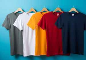 T-shirt à col rond Premium 100% avec tissu doux et respirant coupe classique pour la vente en gros en vrac unisexe - Product Image 4