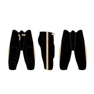 Venta al por mayor 100% poliéster uniforme de fútbol americano único personalizado Pantalón estilo número equipo opciones de personalización específicas - Product Image 6