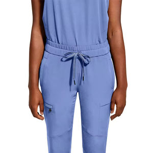 Pantalons de travail médicaux unisexes, vente en gros, tissu peigné de haute qualité, service OEM, vêtements de travail athlétiques, soins infirmiers - Product Image 5