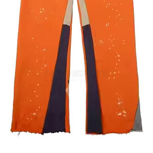 Precio razonable Crea tus propios pantalones Streetwear Casual Mujeres Pantalones personalizados de gran tamaño - Product Image 4