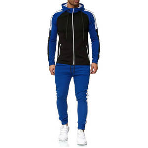 Haute qualité hommes deux pièces coton/polyester coupe ajustée respirant hiver échauffements personnalisable léger confortable solide - Product Image 4
