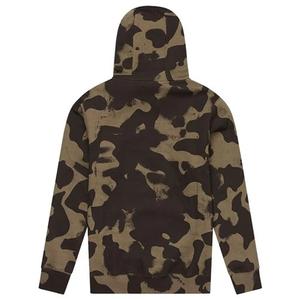 Sweat-shirt à capuche vintage en coton lourd 100% pour homme, couleur café délavé à l'acide, personnalisable, automne - Product Image 5