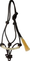 Cabestro de Nailon de Súper Calidad, Hermoso, Duradero, Flexible, Suave, Ajustable, Tamaño Completo para Caballo, Cabestro de Nailon Estilo Vaquero